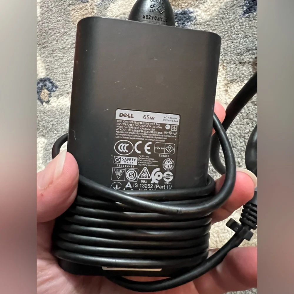 Dell Black Laptop Charger